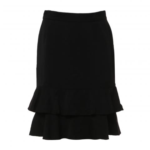 Escada layered ruffle skirt deals dress